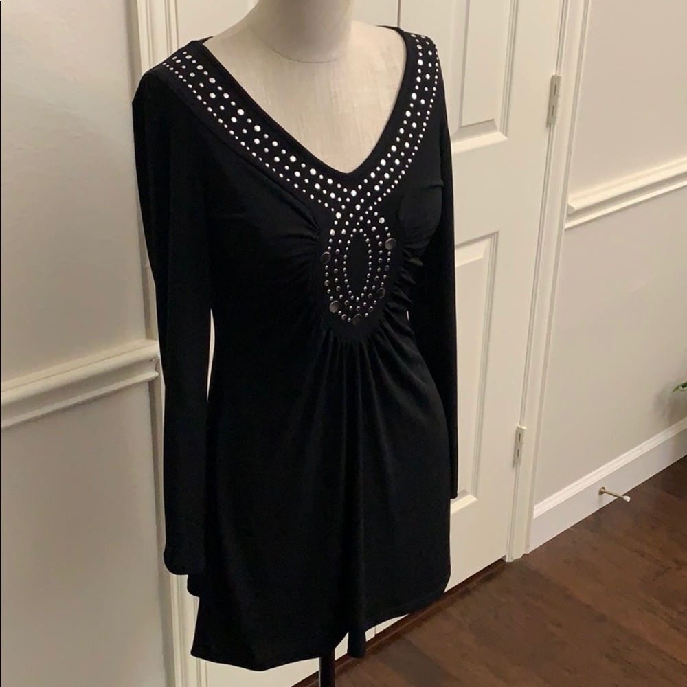 Venus Embellished Long Sleeves Top